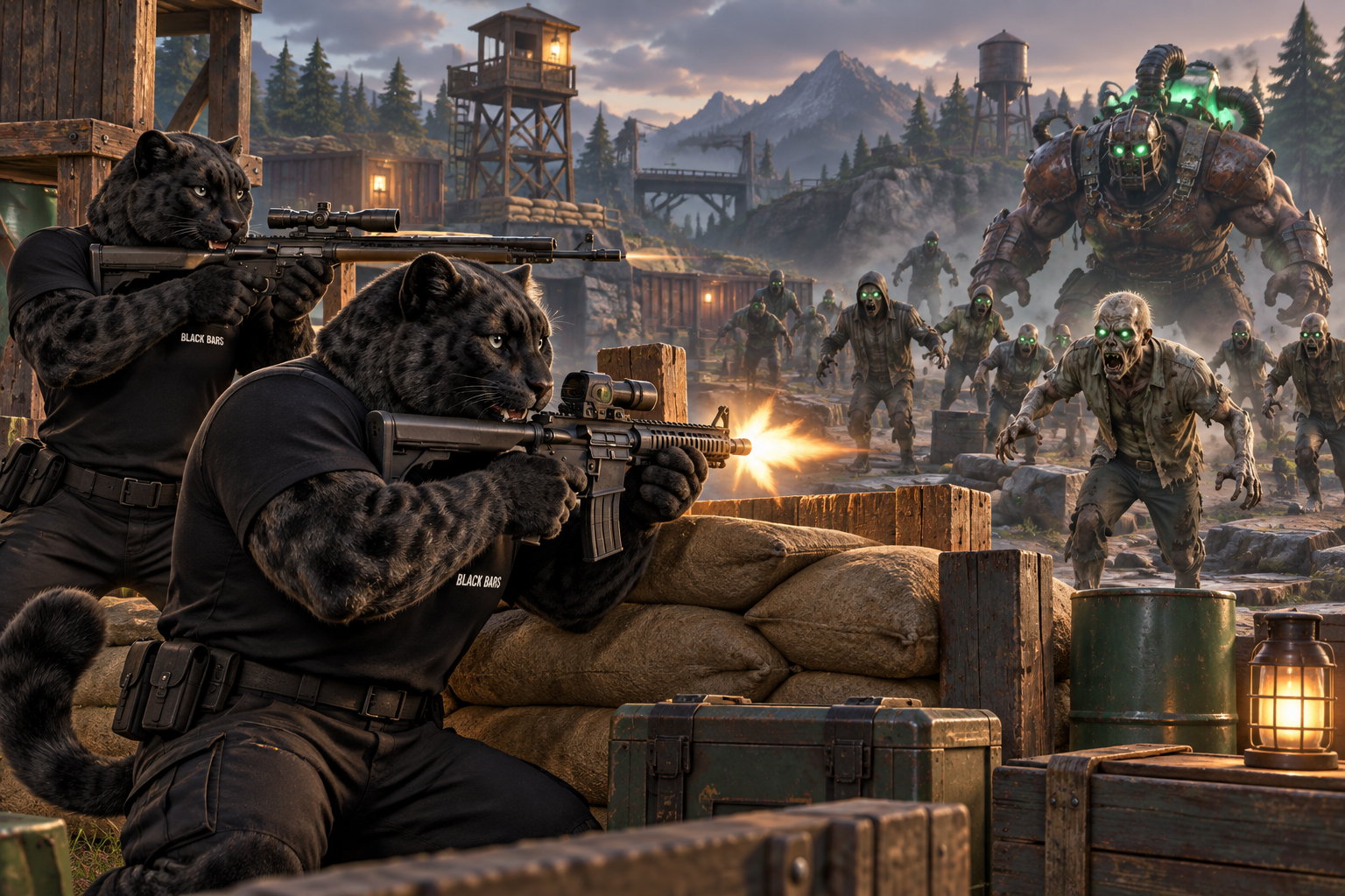 Survival — выживание — иллюстрация игрового действия